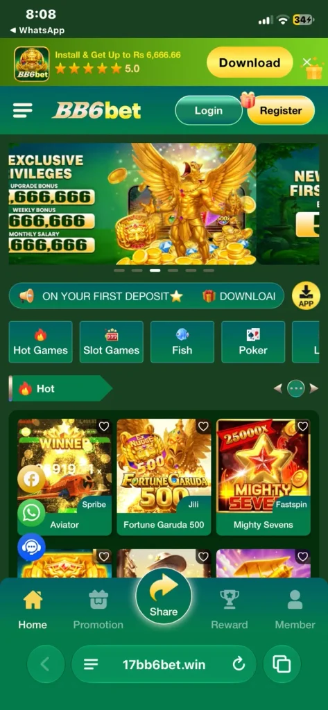BB6Bet Game